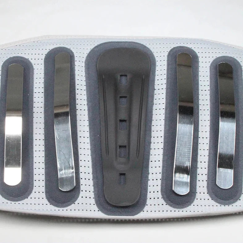 Ceinture dorsale lombaire réglable avec coussin de maintien ergonomique