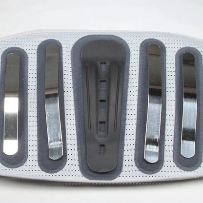 Ceinture dorsale lombaire réglable avec coussin de maintien ergonomique