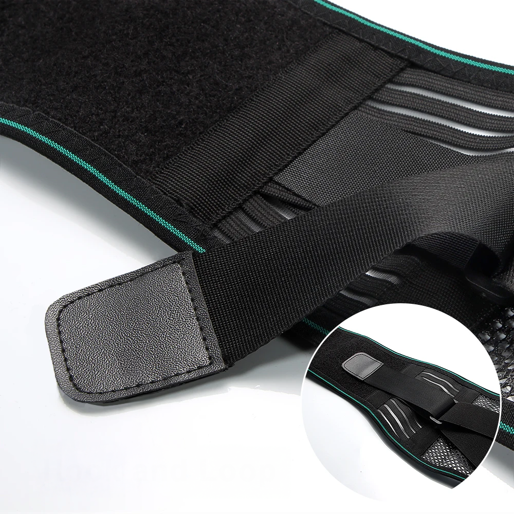 Ceinture dorsale lombaire réglable avec maintien renforcé