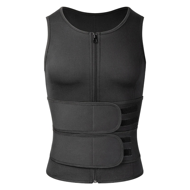 Corset correcteur de posture et de sudation pour homme