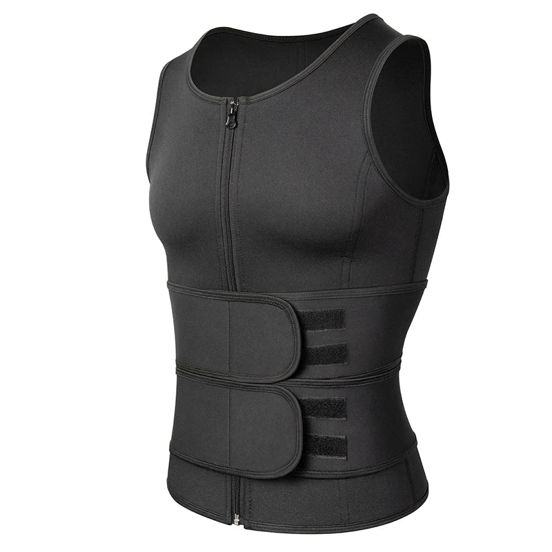 Corset correcteur de posture et de sudation pour homme