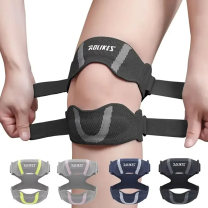 Strap genou rotulien à double sangle pour stabilisation rotule