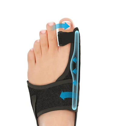 Attelle hallux valgus avec barres réglables
