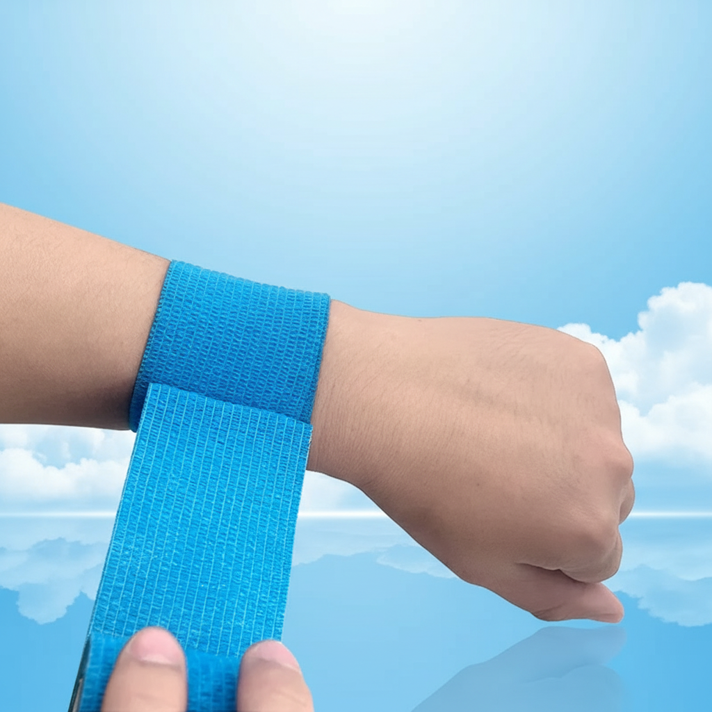 Bande strapping genou