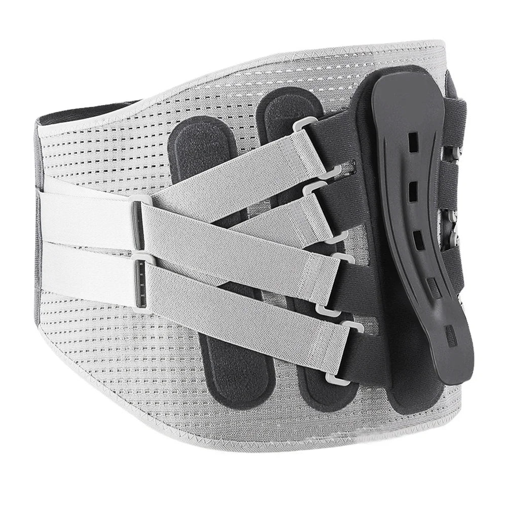 Ceinture dorsale lombaire réglable avec coussin de maintien ergonomique