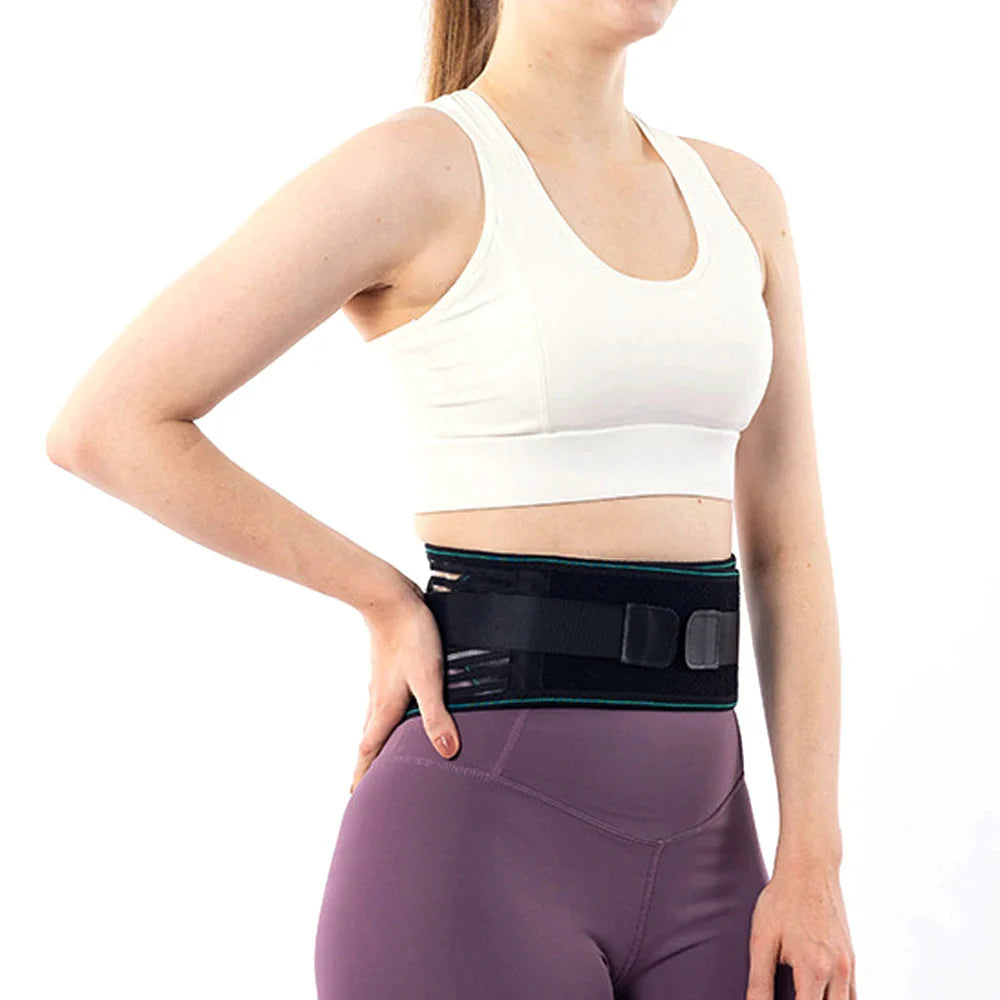 Ceinture dorsale lombaire réglable avec maintien renforcé