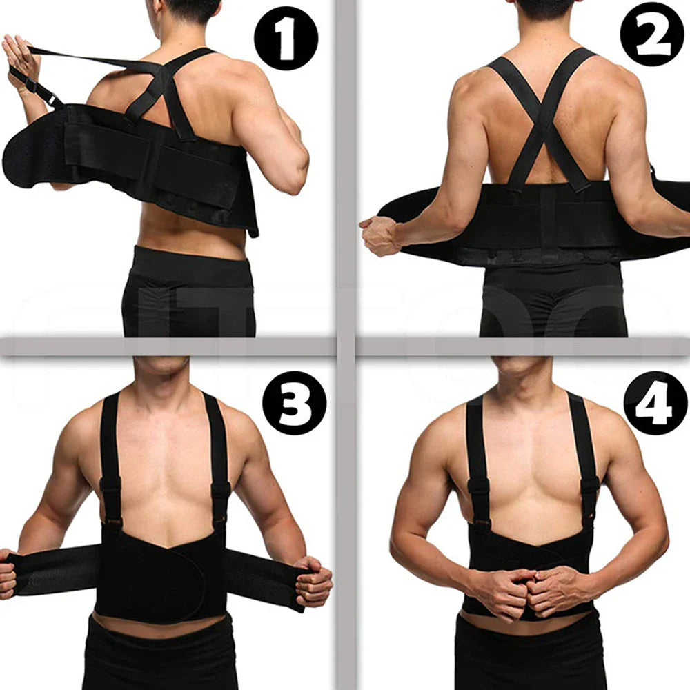 Ceinture lombaire de soutien pour travail et manutention