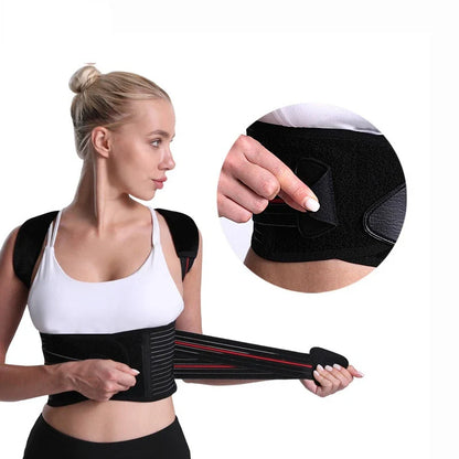 Correcteur de posture dorsale à sangles