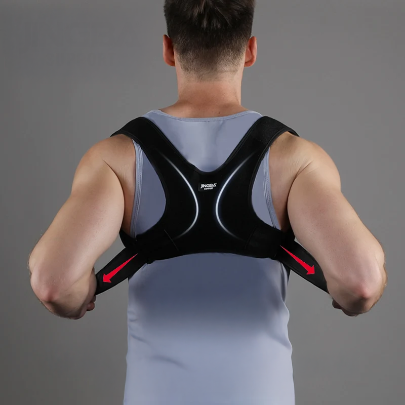 Correcteur de posture réglable à sangles croisées
