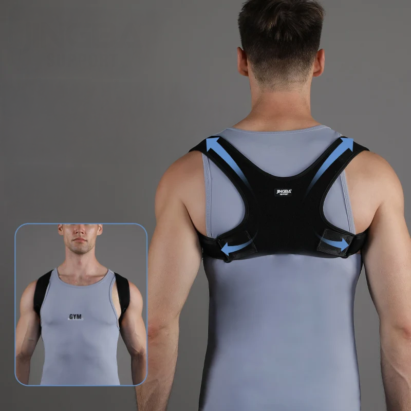 Correcteur de posture réglable à sangles croisées
