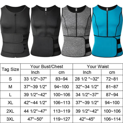 Corset correcteur de posture et de sudation pour homme