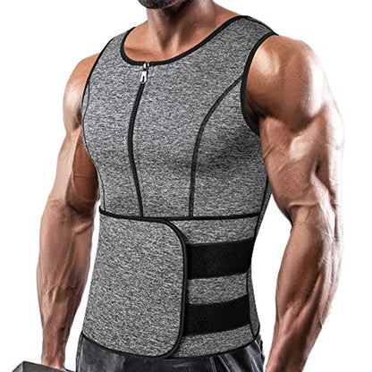 Corset correcteur de posture et de sudation pour homme