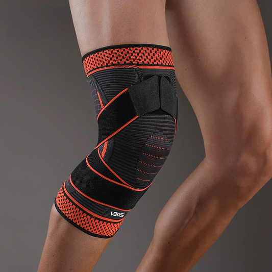 Genouillère ménisque de stabilisation à straps