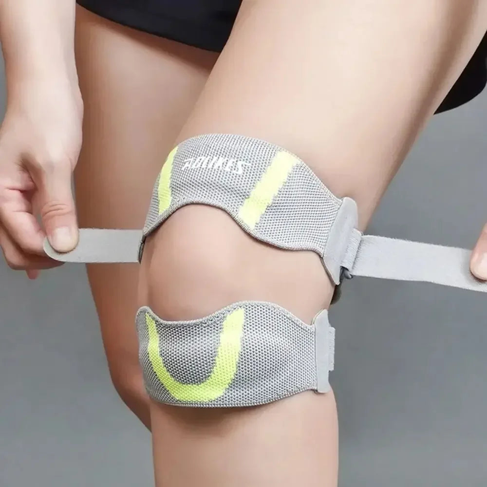 Strap genou rotulien à double sangle pour stabilisation rotule