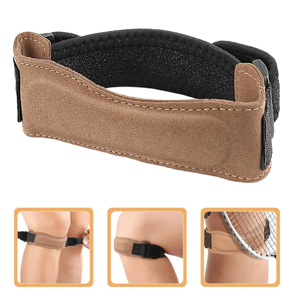 Strap genou rotulien réglable à compression ciblée