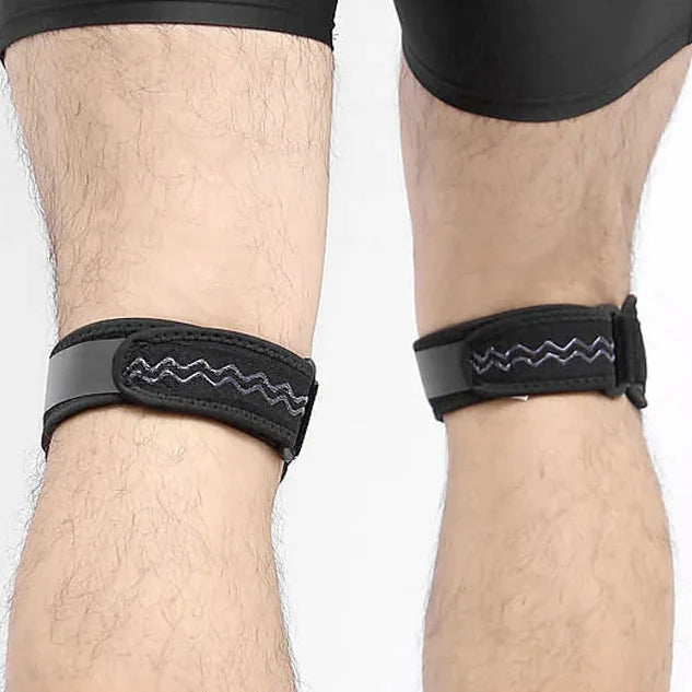 Strap genou rotulien réglable à coussinet