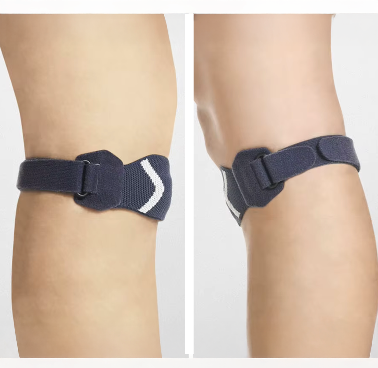 Strap genou rotulien réglable à coussinet