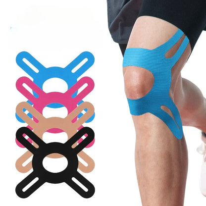 Taping genou arthrose pour maintien articulaire